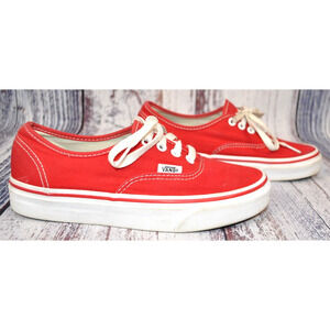 Vans Off The Wall 721356 Low-Top Sneakers Red Men's 5 Women's 6.5 UK 4 EU 36.5